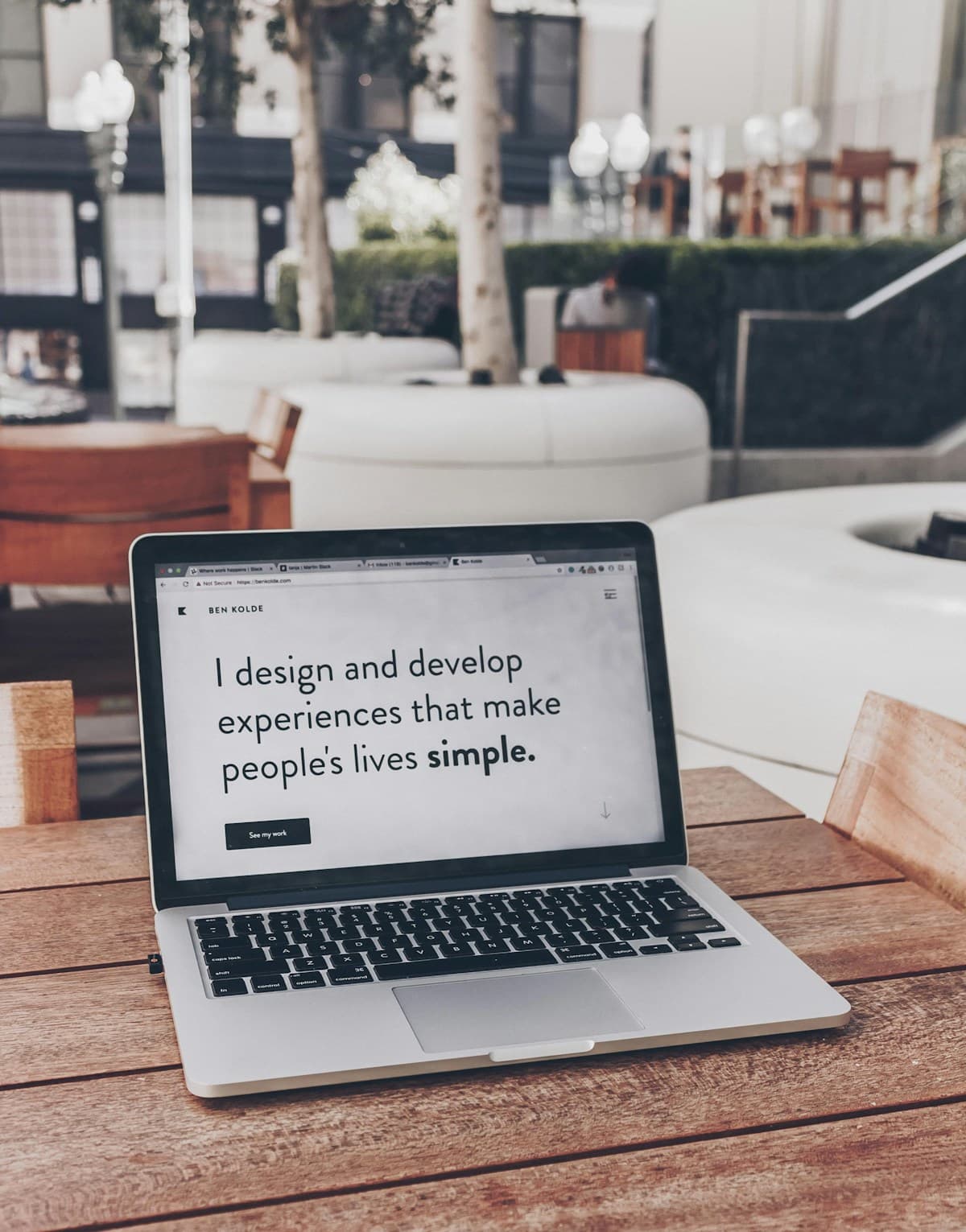 Landing page wireframe and design process — structured for results